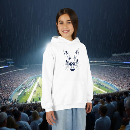 Youth Spirit Hooded Sweatshirt, Trendy Hoodie for Kids, Sportswear, Outdoor Activities, Game Day Apparel