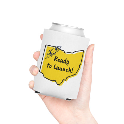 Rocket Launch Can Cooler | Fun Beverage Insulator for Parties, Gifts, BBQs, Toledo Gameday, Camping