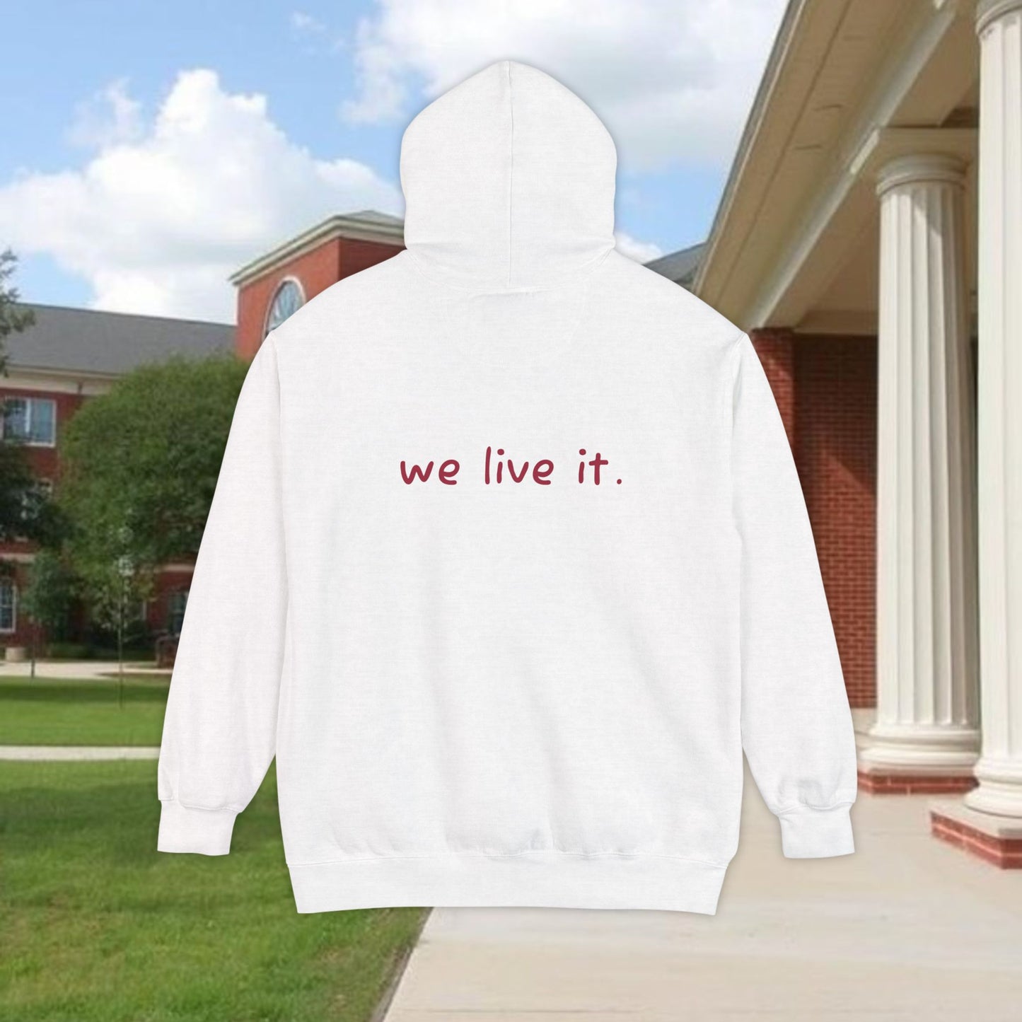 Elephant Graphic Hoodie for College Sports' Lovers, Cozy Unisex Sweatshirt, Unique Gift for Football Fans