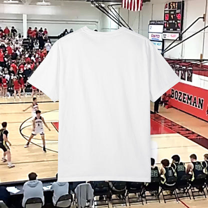 Bozeman Spirit Unisex Garment-Dyed T-Shirt, Athletic Wear, Fan Tee, Casual Style, Game Day Shirt, School Pride Apparel