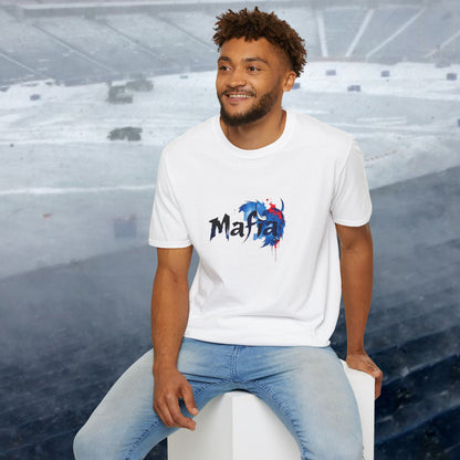 Mafia Graphic Tee, Unisex Softstyle T-Shirt for Casual Outings, Perfect Gift for Fans, Streetwear, Party Wear, Birthday Present