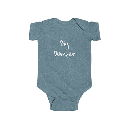 Big Dumper Fan Onesie - Big Dumper Design, Infant Outfit, Baby Shower Gift, Funny Baby Clothes, Unisex Baby wear