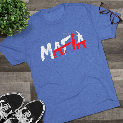 Mafia 716 Graphic Tee, Soft-Style T-Shirt, Tri-Blend, Perfect for Gameday