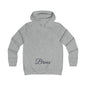 Bronx Script Hoodie — Girly College-Inspired Pullover