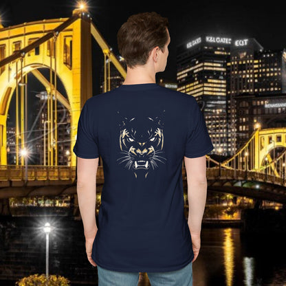 Pittsburgh Softstyle Tee, Unisex Graphic T-Shirt, Casual Wear, Sports Fan Apparel, Gift for Him/Her