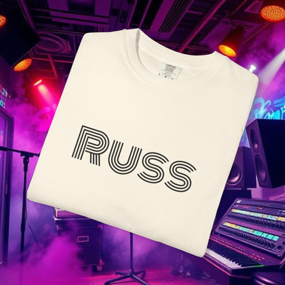 Russ Unisex T-Shirt with Retro Design, Hip-Hop Shirt, Casual Wear, Unique Style, Russ Apparel