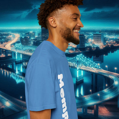 Memphis Graffiti Unisex T-shirt, Casual Streetwear Tee, Travel Souvenir, Gift for Music Lovers, Urban Style Apparel, Birthday Present