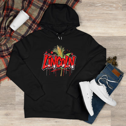 Lincoln Graffiti Hoodie — King Design Streetwear Pullover
