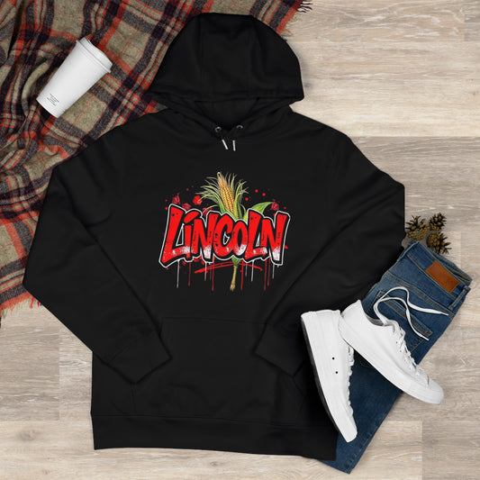 Lincoln Graffiti Hoodie — King Design Streetwear Pullover