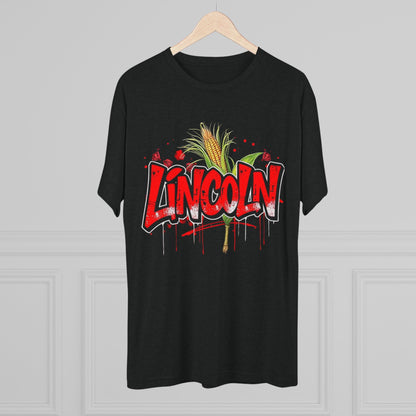 Lincoln Graffiti Tee – Cornfield Harvest Design