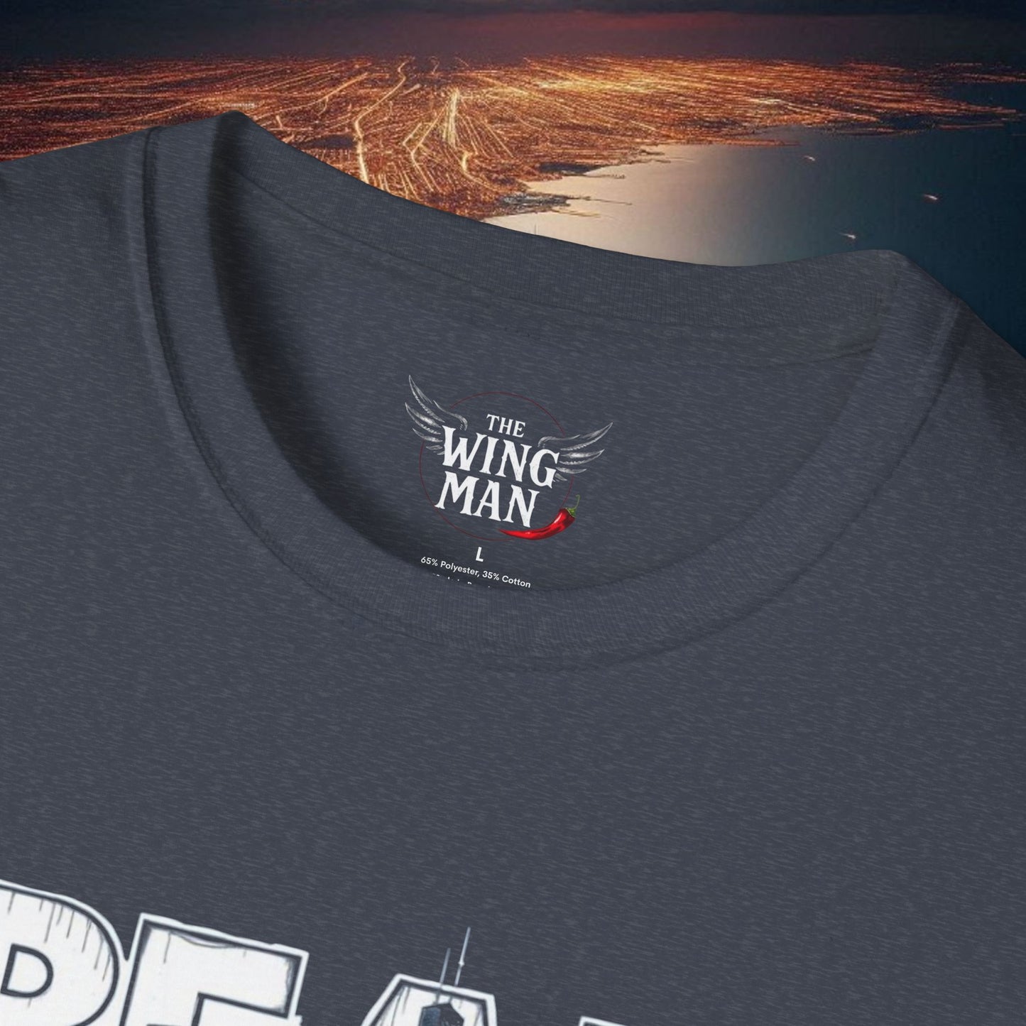 Bear Down Unisex Softstyle T-Shirt, Casual Graphic Tee, Gift for Bears Fans, Sporty Apparel, Everyday Comfort Shirt