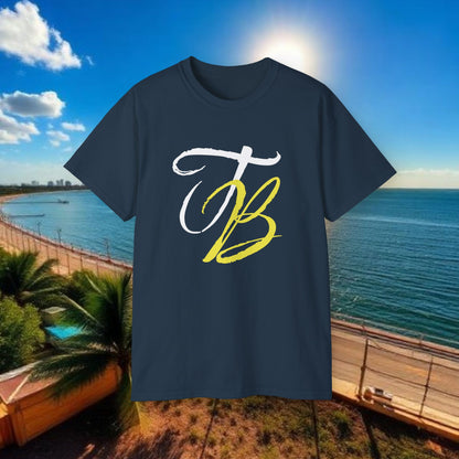 TB Monogram Tee — 813 Tampa Area Short-Sleeve T-Shirt