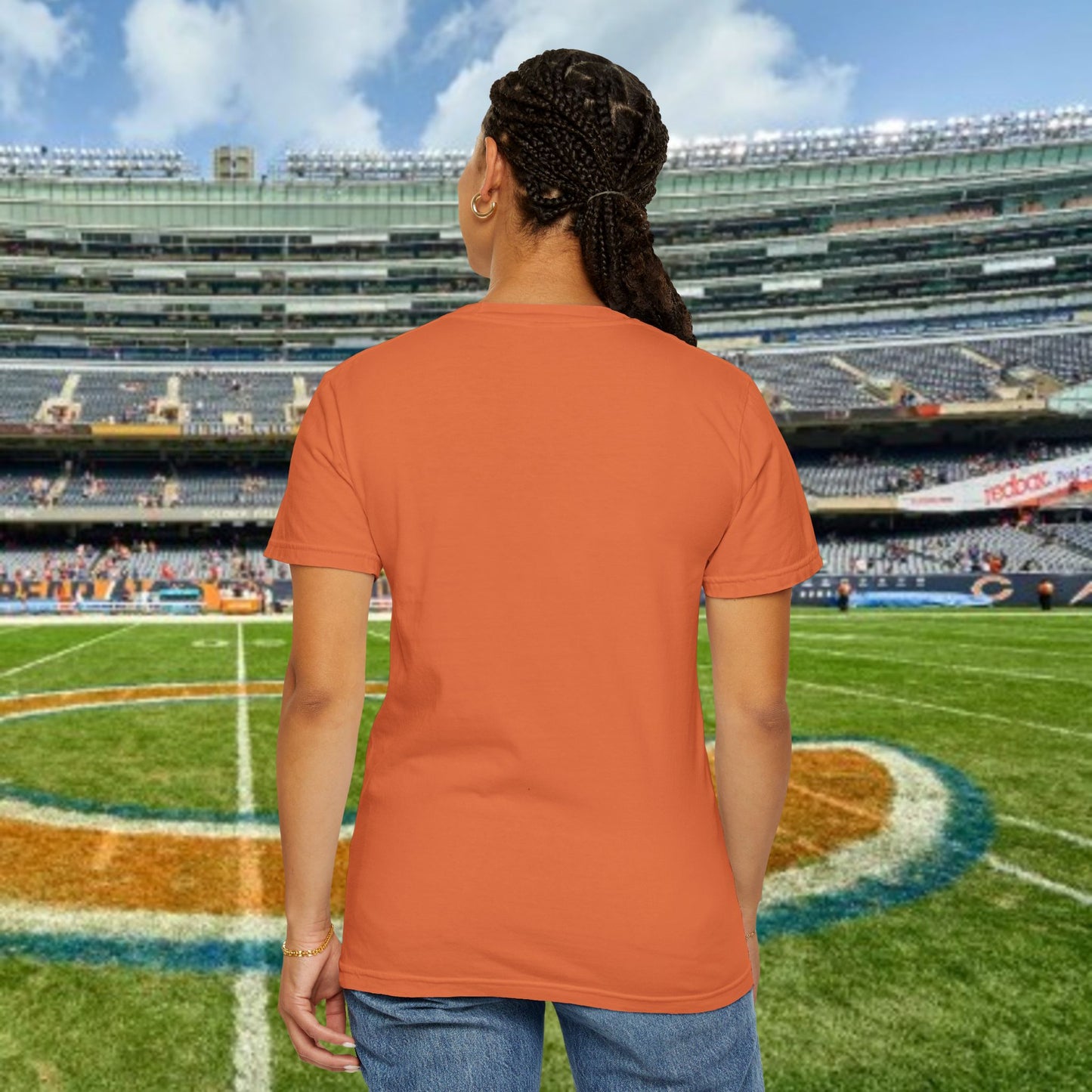 Vibrant Bear Down Unisex T-Shirt | Trendy Graphic Tee, Casual Wear, Gift for Sports Fans, Summer Style.