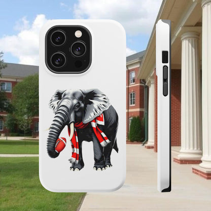Vibrant Elephant Tough Cases - Unique Phone Case, Wildlife Lover Gift, Sports Team Accessory, Trendy Phone Cover, Fun Animal Design