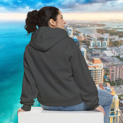 Teal Retro Legends Garment-Dyed Hoodie with 10 Design, Stylish Hoodie, Casual Wear, Unique Gift, Trendy Apparel