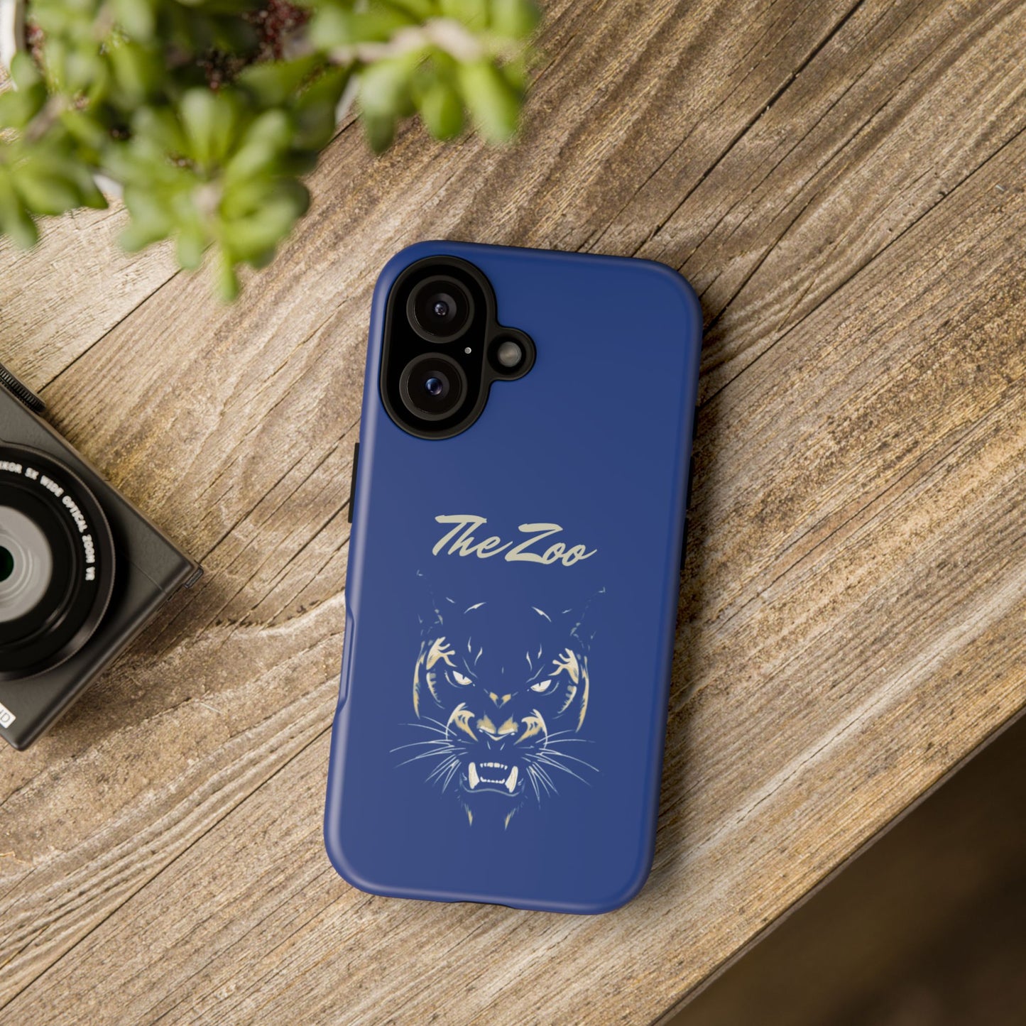 The Zoo Themed Phone Case | Tough Cases for Basketball Fans | Gift for Friends, Unique Phone Accessories, Panther Design, The Zoo Fan Zone