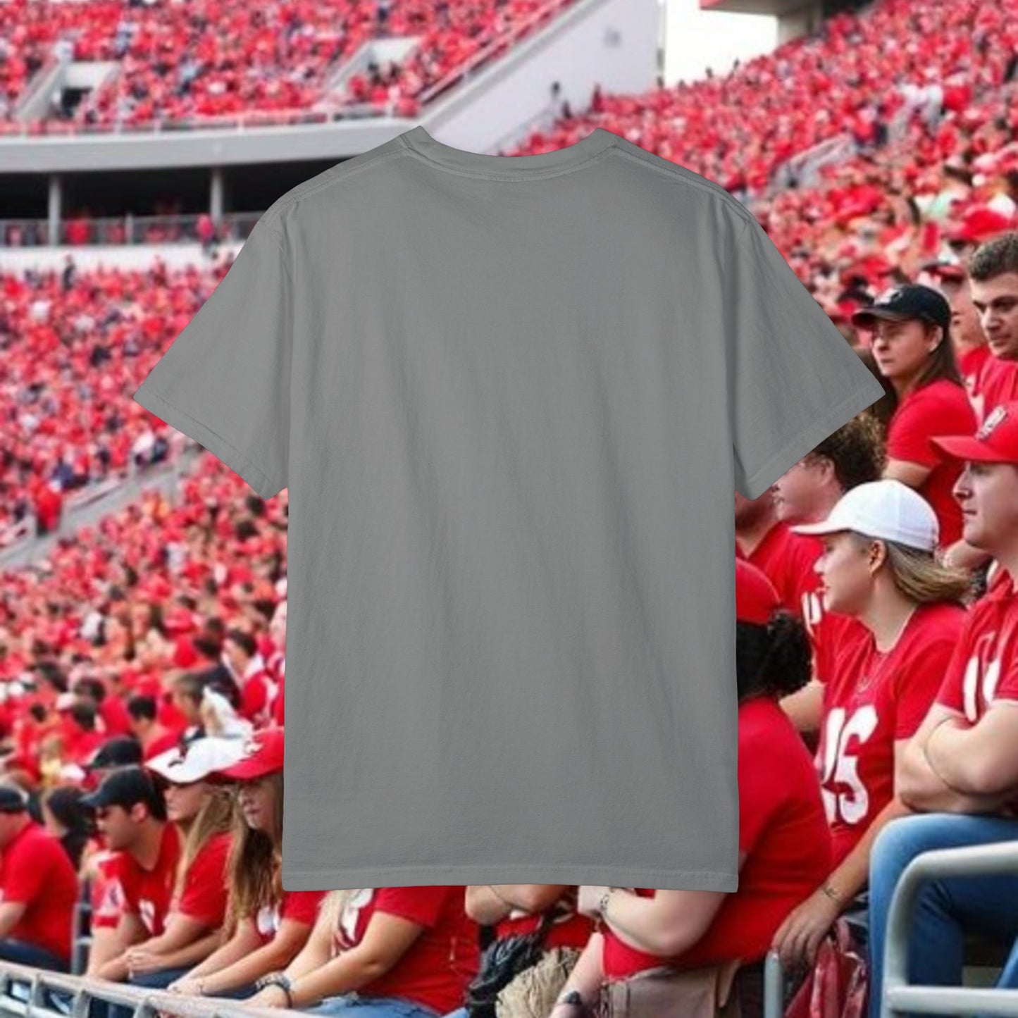 Ki-yi Unisex Garment-Dyed T-shirt, Artistic Tee, Casual Wear, Gift for Friends, Unique Fashion, Everyday Comfort