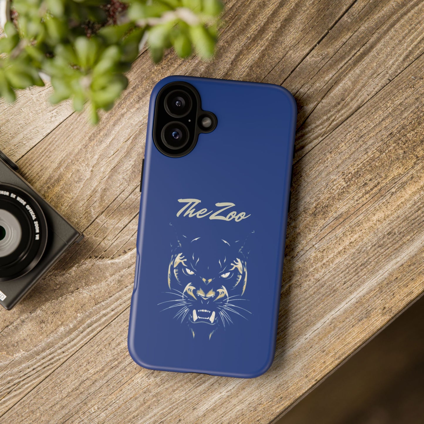 The Zoo Themed Phone Case | Tough Cases for Basketball Fans | Gift for Friends, Unique Phone Accessories, Panther Design, The Zoo Fan Zone