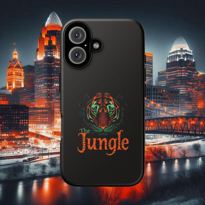 Phone Case, The Jungle Tough Phone Case for Football Fans, Friend Gift, Football Fan Accessories, Custom Phone Cover, Sports Team