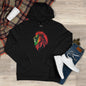 Vibrant Lion King Hoodie, Warm and stylish with Artistic and Vibrant Lion Graphic.