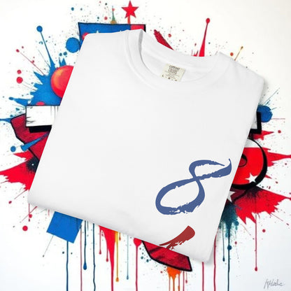 Texas 817 Graphic T-Shirt — Red, White & Blue State Pride Tee, Arlington Texas, Soft-Style T-Shirt, Perfect for Gameday