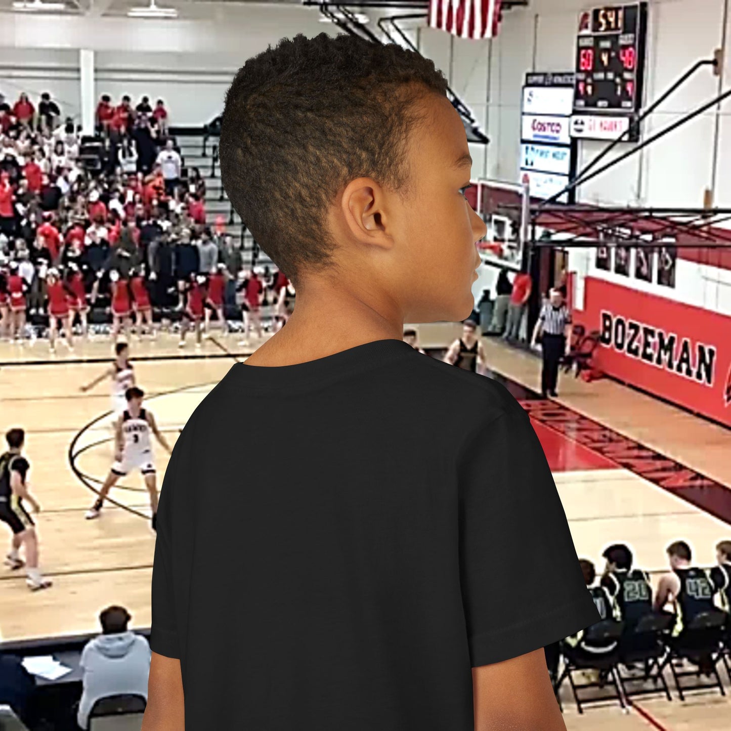 Bozeman Hawk Youth Tee - Perfect for School, Sports, or Everyday Wear, Kid's Apparel, Graphic Tee, Gifts for Young Hawk Fans