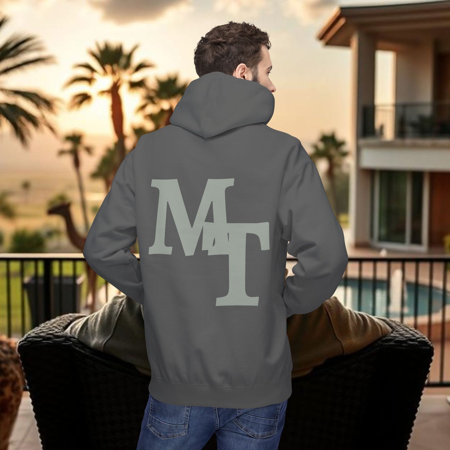 Montana Love Hoodie, MT Design, Cozy Stylish Unisex Fleece, 406 Front Back Print, Gift for Outdoorsy, Mountain Lover, Christmas, Birthday