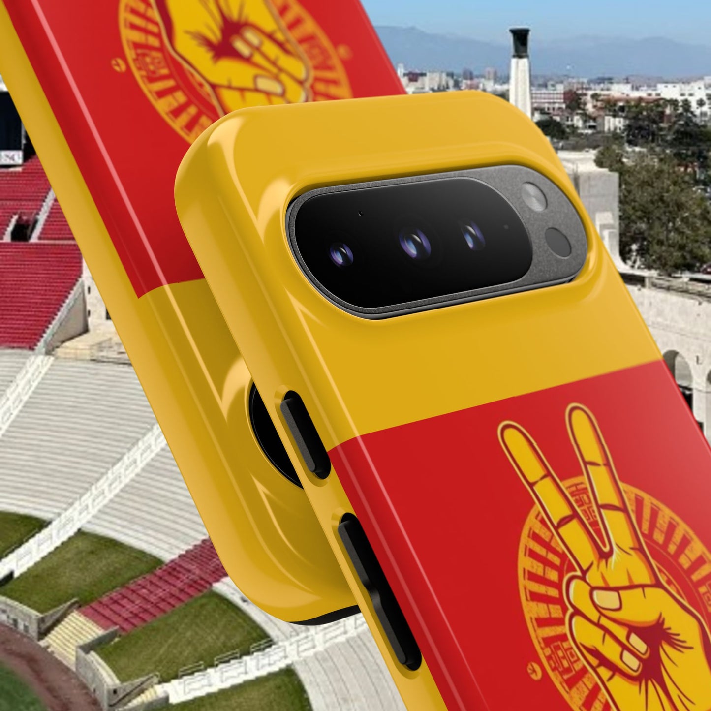 Victory Inspired Symbol Phone Case, Tough Phone Cover, Gift for Empowerment, Inspirational Tech Accessory, Unique Phone Protection