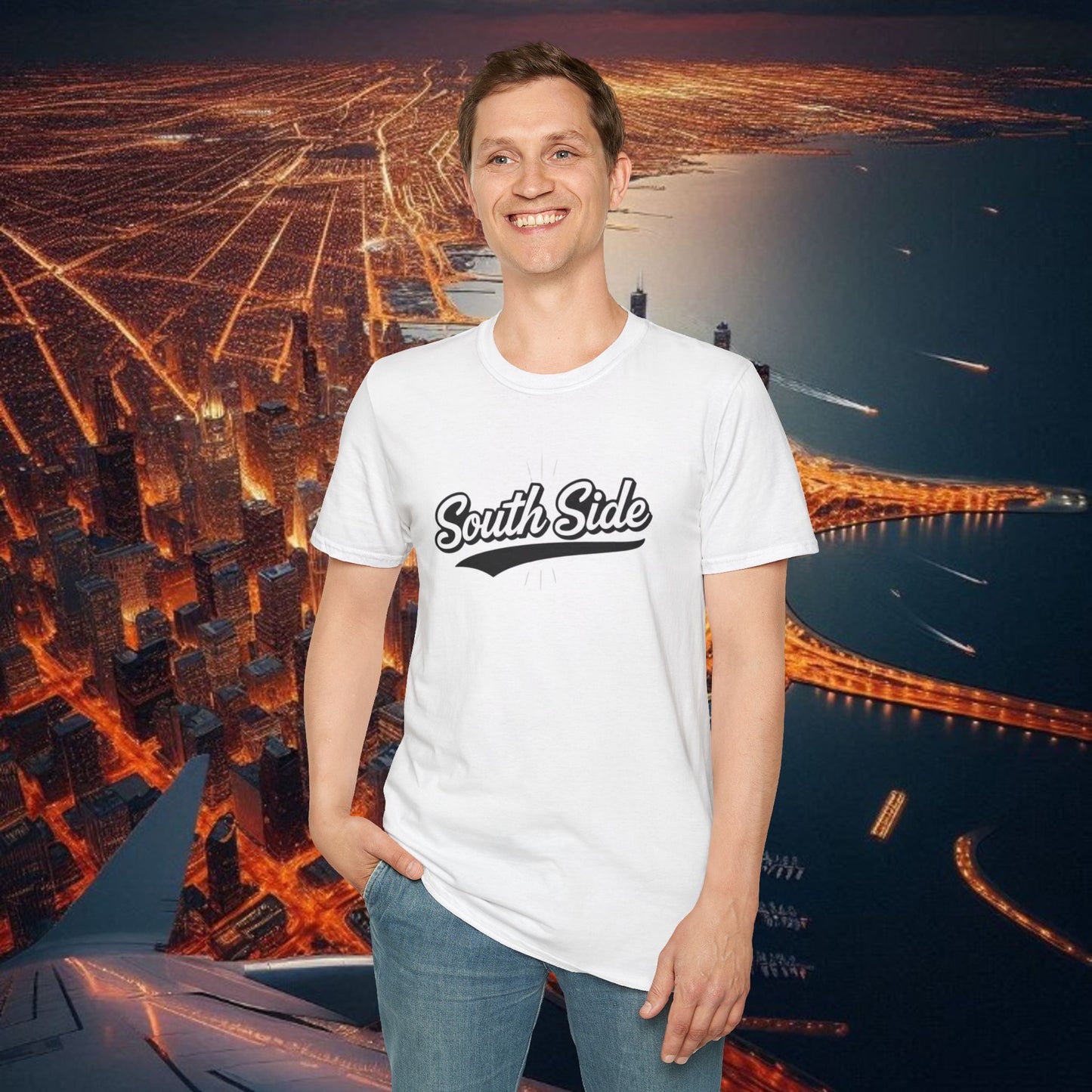 South Side Unisex T-Shirt for Sports Fans, Casual Wear, Summer Outfits, Baseball Game Attire, Unique Gift Idea