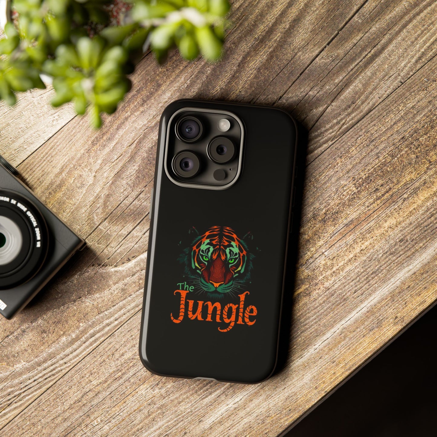 Phone Case, The Jungle Tough Phone Case for Football Fans, Friend Gift, Football Fan Accessories, Custom Phone Cover, Sports Team