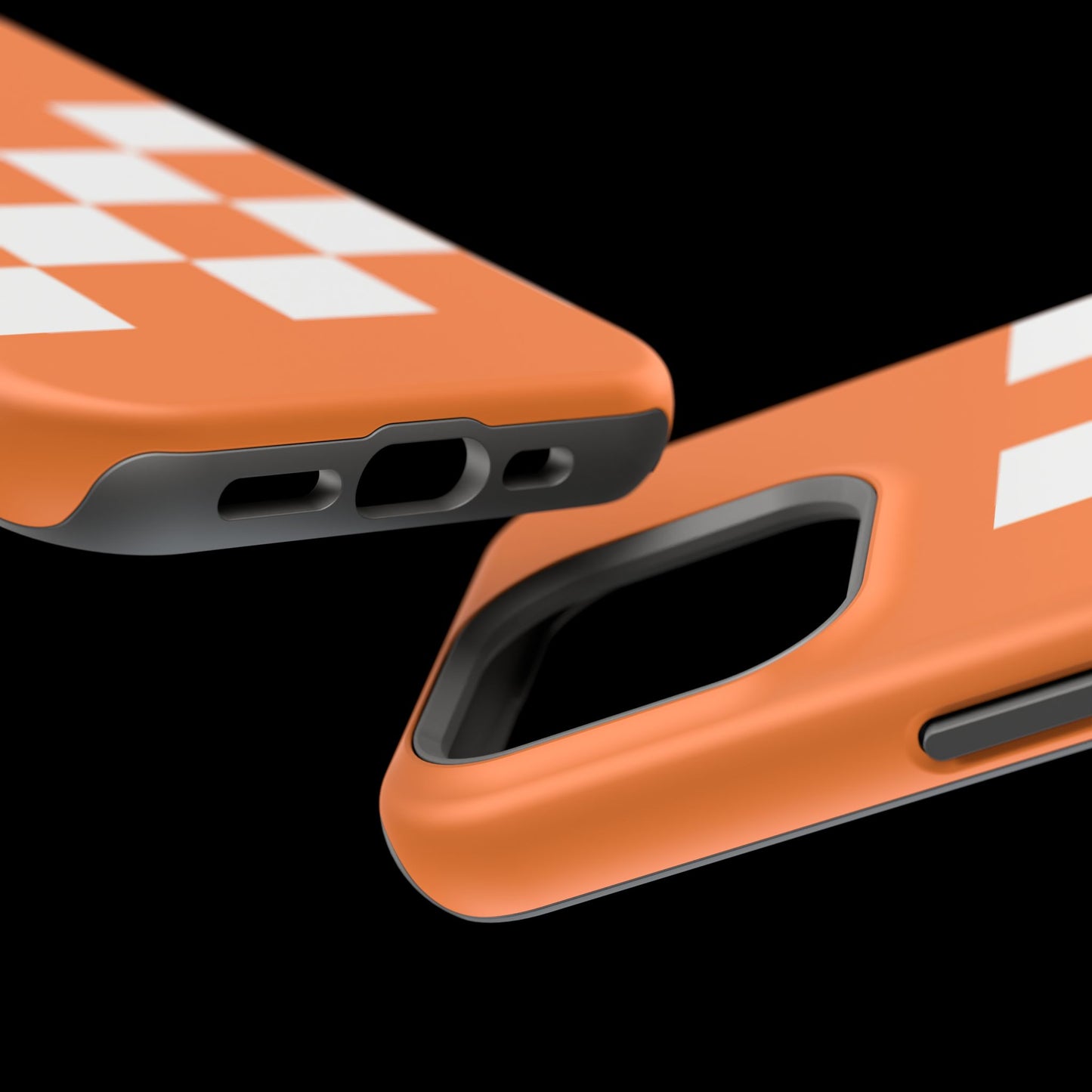 Vibrant Checkerboard Magnetic Tough Cases for Phones, Sports Fans' Accessory, Durable Protection, Tennessee Design, Custom Cases, Gift Ideas