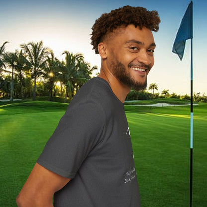 Golf-Inspired Unisex T-Shirt, Perfect Gift for Dad, Father's Day Present, Sporty Style Tee, Casual Wear, Golf Lover Apparel