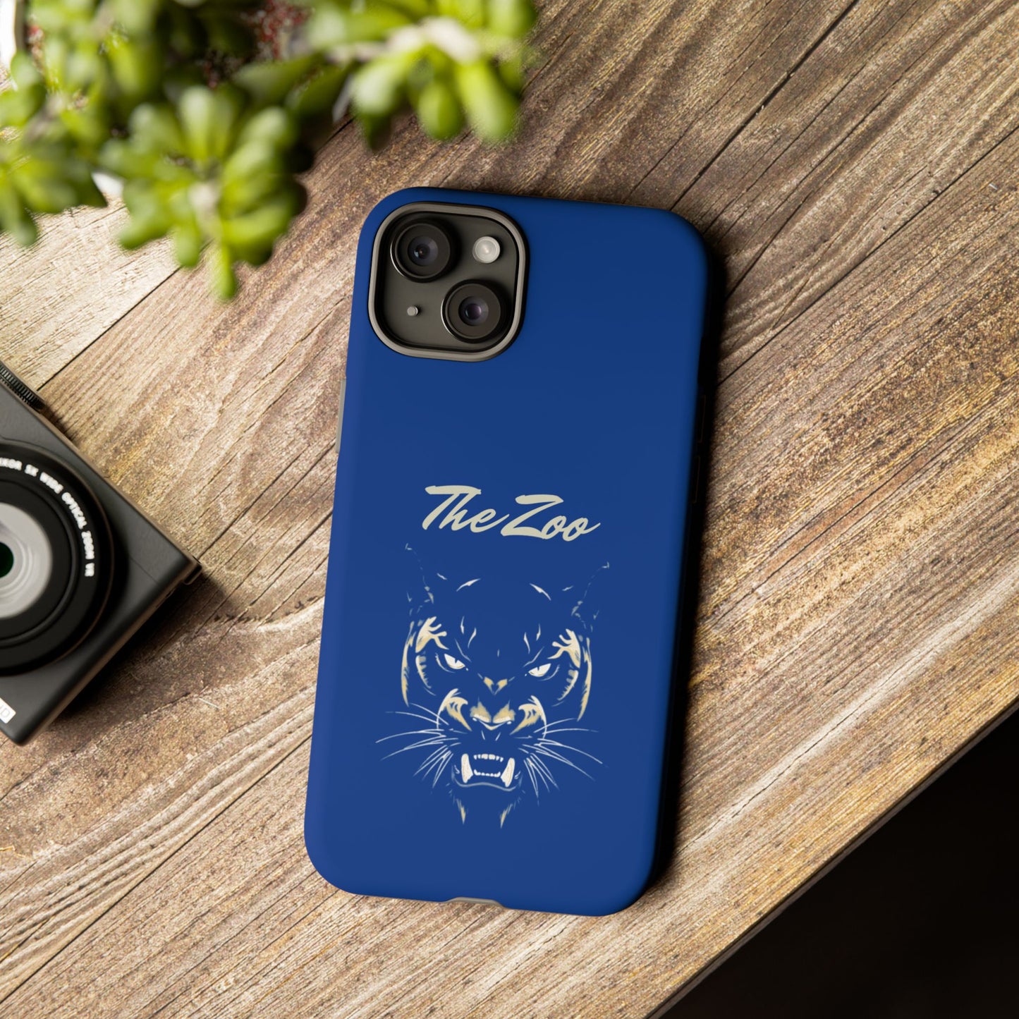 The Zoo Themed Phone Case | Tough Cases for Basketball Fans | Gift for Friends, Unique Phone Accessories, Panther Design, The Zoo Fan Zone