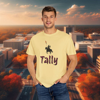 T-Shirt with Tally Design, Perfect for Game Day, Fan Apparel, Casual Wear, Sports Enthusiast Gift, Cheer Squad Tee