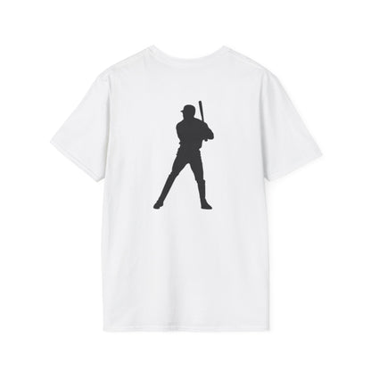Baseball Batter Graphic T-Shirt — Silhouette Logo Tee