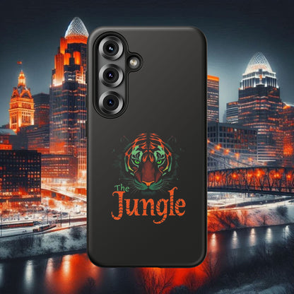 Phone Case, The Jungle Tough Phone Case for Football Fans, Friend Gift, Football Fan Accessories, Custom Phone Cover, Sports Team
