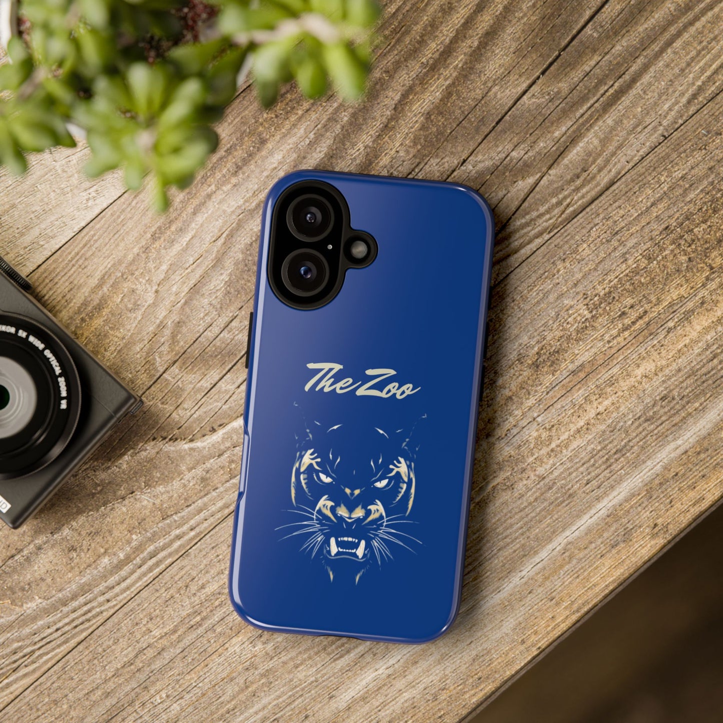 The Zoo Themed Phone Case | Tough Cases for Basketball Fans | Gift for Friends, Unique Phone Accessories, Panther Design, The Zoo Fan Zone