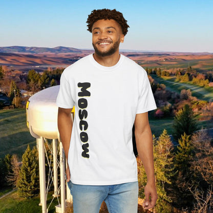 Moscow Idaho Graphic Tee, Unisex T-shirt, Gift for Travelers, Home State Apparel, Casual Wear, Summer Style