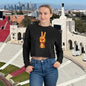 Victory Inspired Women's Cropped Sweatshirt | Trendy Pullover for Casual Outfits, Gift for Her, Loungewear, Boho Style