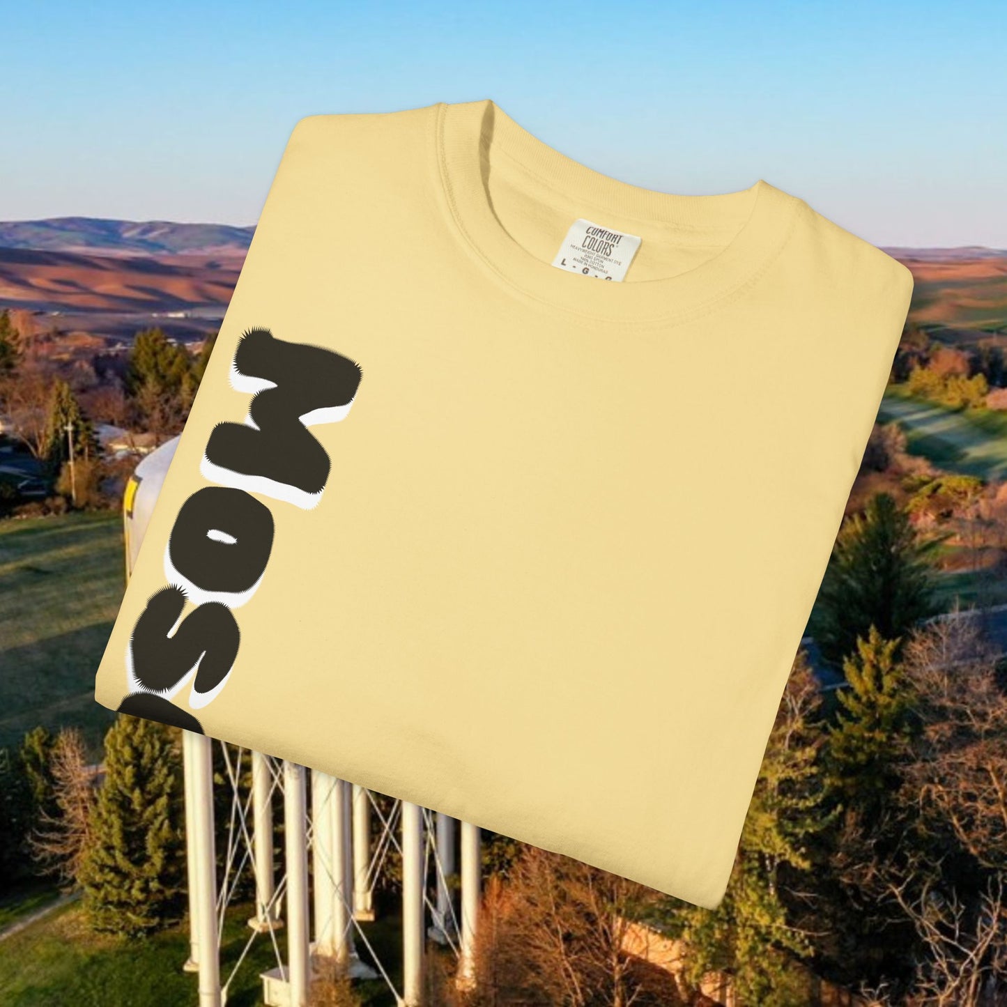 Moscow Idaho Graphic Tee, Unisex T-shirt, Gift for Travelers, Home State Apparel, Casual Wear, Summer Style