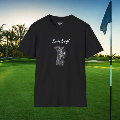Rain Dog Unisex T-Shirt, Graphic Tee, Casual Wear, Gift for Dog Lovers, Everyday Style, Unique Design Shirt