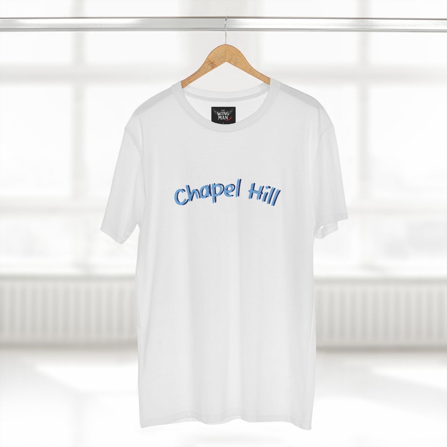 Chapel Hill Adult Tee, Unisex Casual Shirt, Everyday Wear, Sports Fan Shirt, Gift for College Student