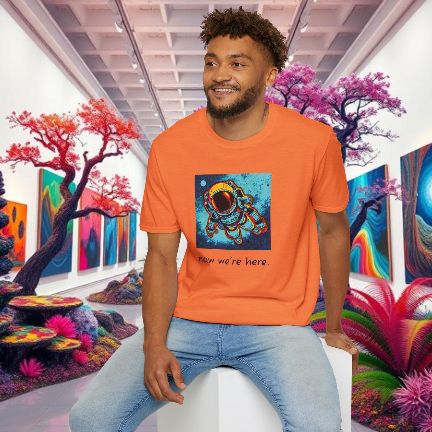 Astronaut Graphic T-Shirt | Unisex Space Tee, Gift for Astronaut Lovers, Hip Hop Fans, Casual Wear, Festival Shirt