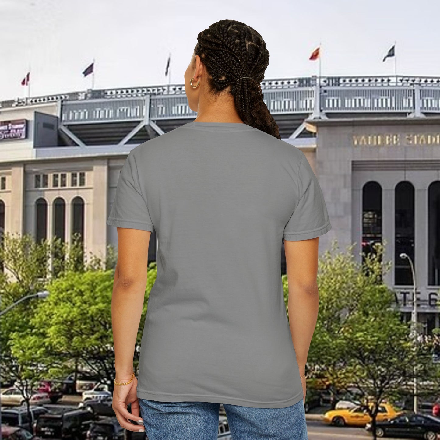 Bronx Unisex Garment-Dyed T-Shirt, Streetwear Tee, Urban Style Shirt, New York Fashion Top, Gift for NYC Lovers