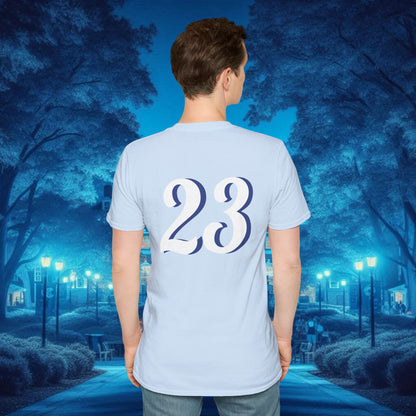 Chapel Hill 23 Unisex Softstyle T-Shirt - Casual Fan Tee, Sportswear, College Apparel, Gift for Graduates, Game Day Shirt
