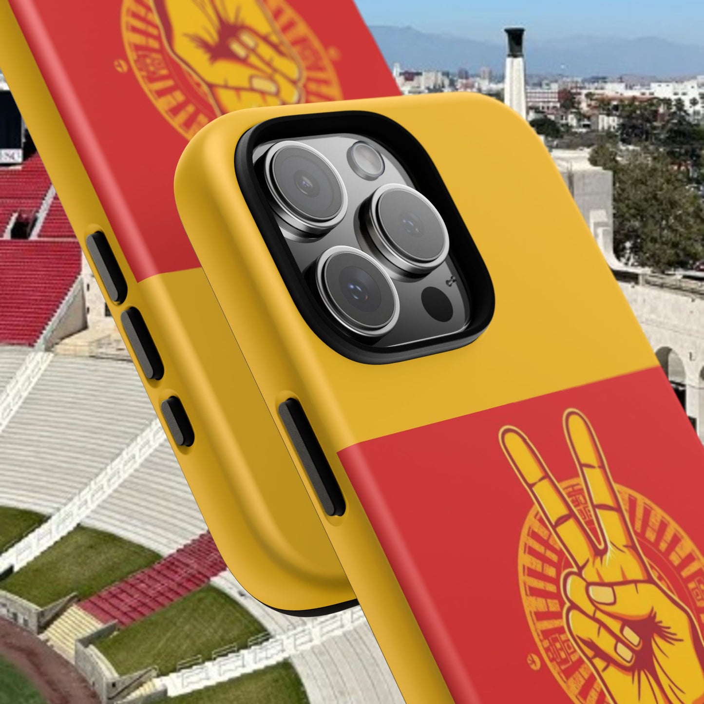 Victory Inspired Symbol Phone Case, Tough Phone Cover, Gift for Empowerment, Inspirational Tech Accessory, Unique Phone Protection