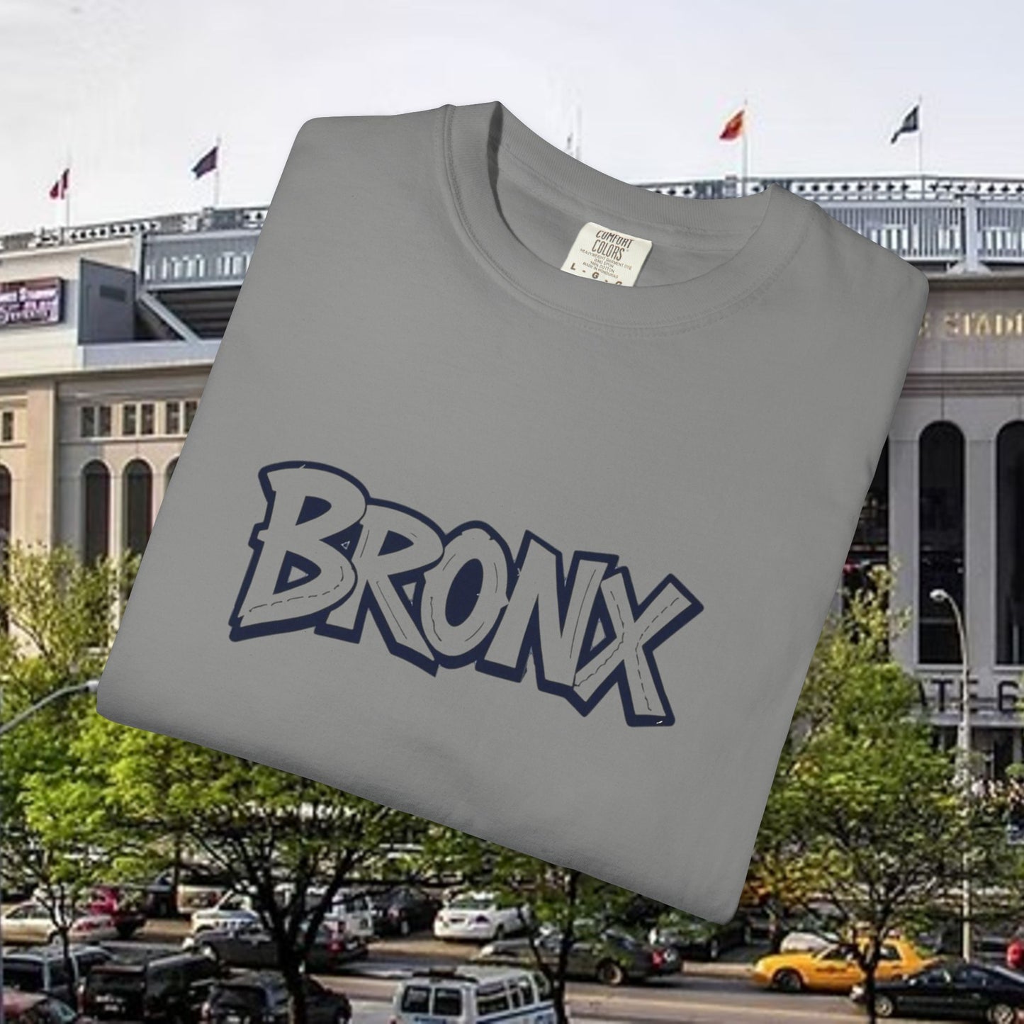 Bronx Unisex Garment-Dyed T-Shirt, Streetwear Tee, Urban Style Shirt, New York Fashion Top, Gift for NYC Lovers