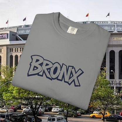 Bronx Unisex Garment-Dyed T-Shirt, Streetwear Tee, Urban Style Shirt, New York Fashion Top, Gift for NYC Lovers