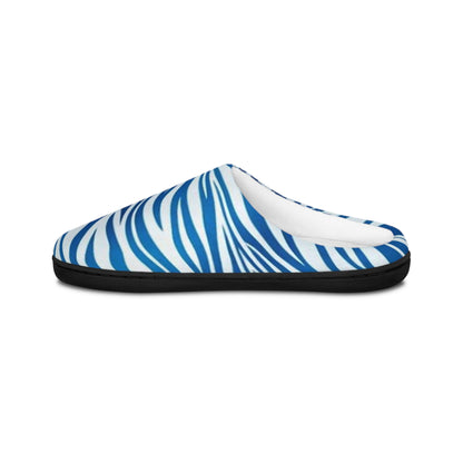 Tiger Print Slippers, Perfect for Tigers Fans, Women's Indoor Comfort