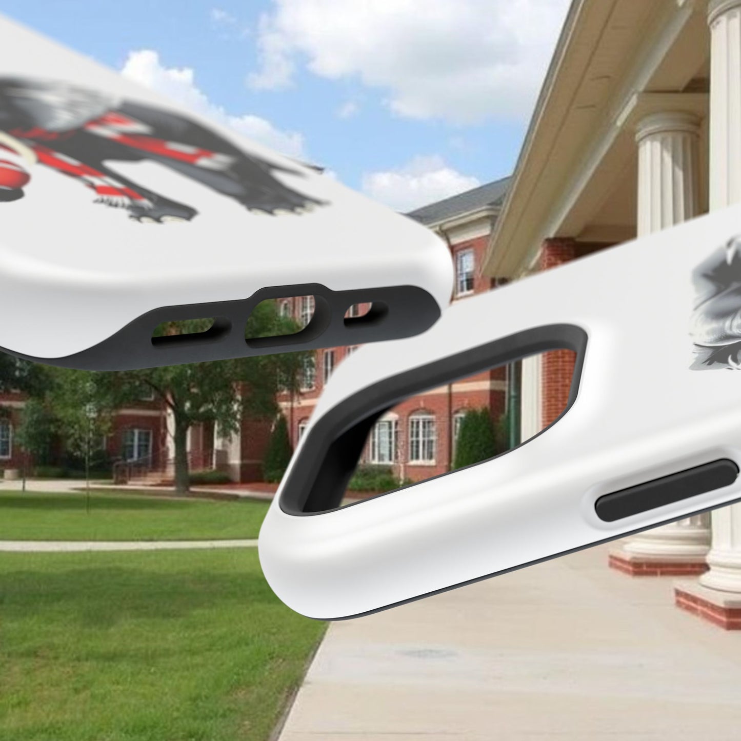 Vibrant Elephant Tough Cases - Unique Phone Case, Wildlife Lover Gift, Sports Team Accessory, Trendy Phone Cover, Fun Animal Design